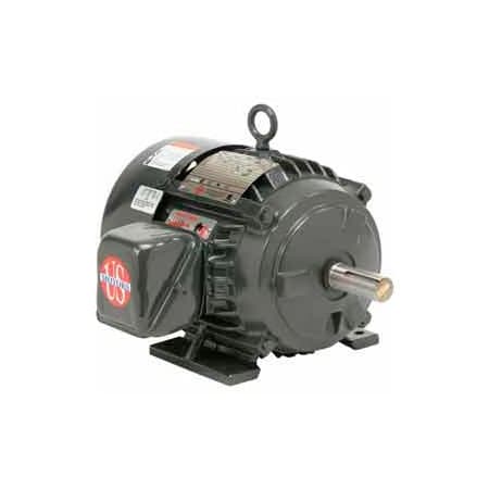 U.S. Motors World Motors Hostile Duty TEFC, 3 HP, 3-Phase, 1200 RPM Motor, HD3P3E HD3P3E